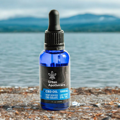1000mg Pure CBD Oil Drops | Urban Apothecary
