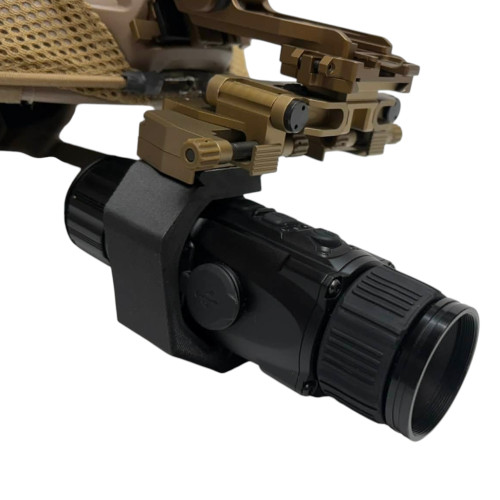 Forge 301 Dual Bridge Mount for DNT Hydra Thermal Monocular – Lightweight Helmet Mount Adapter