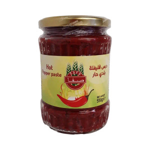 Safa Jar (Hot) Peeper Paste 550g Safa Jar (Hot) Peeper Paste 550g