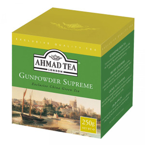 AHMAD TEA GUNPOWDER GREEN LOOSE 250G AHMAD TEA GUNPOWDER GREEN LOOSE 250G