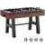 Foosball Table, 55 inch Standard Size Foosball Table, Indoor Full Size Foosball Table for Home, Fam E415-ZZKZQZJHBJCTVROACV0