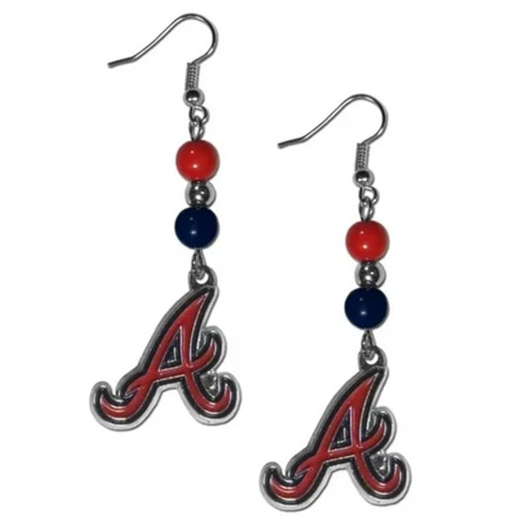 Atlanta Braves Earrings Dangle Style CO Z157-5460337284