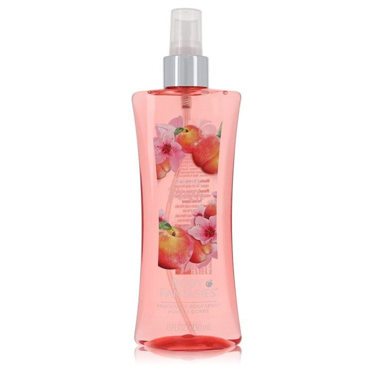 Body Fantasies Signature Sugar Peach by Parfums De Coeur Body Spray 8 oz (Women) V728-540729