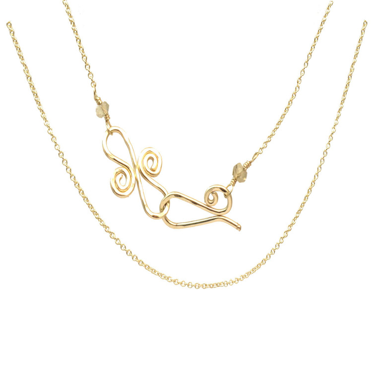 Necklace Chain Fine - Gold L161-NK CHAIN FINE-gold