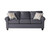 3700 Sofa & Loveseat Set: Jitterbug Gray