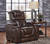73901-19HRBT Power Recliner with Bluetooth Speakers: Desert Chocolate