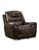 98701-10G Glider Recliner: Brown & Tobacco