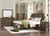 B7131ABR Queen Bedroom Set: Brown