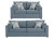 13950 Sofa & Loveseat: Dexter Flint