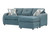 23600 Sectional Set: Cruiser Aquamarine