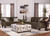 13700 Sofa & Loveseat Set: Josie Olive