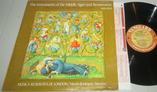The Instruments of the Middle Ages & Renaissance-2LP MUSICA RESERVATA OF LONDON