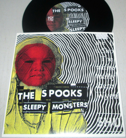 The Spooks-"Sleepy Sleepy b/w "Sea Monster" 2010 Original GARAGE ROCK 45 HEAR!