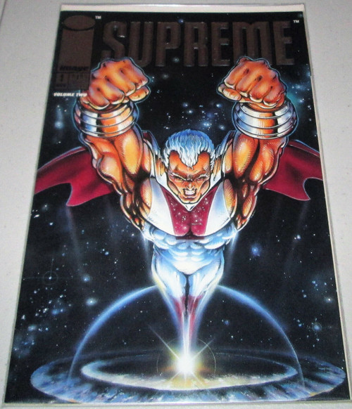 Supreme-Image Comics #1, Volume Two-NM--Silver Foil--BAGGED & BOARDED!