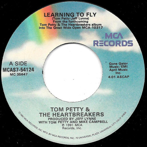 Tom Petty and The Heartbreakers-"Learning to Fly" 1991 Original 45rpm