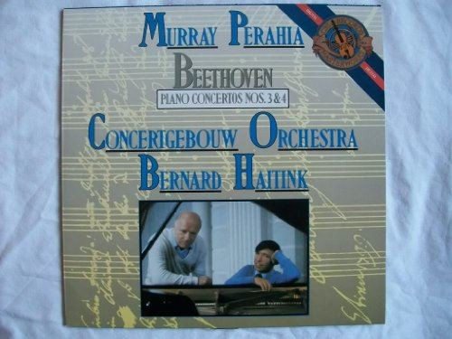 IM 39814 MURRAY PERAHIA Beethoven Piano Concertos 3 & 4 Haitink LP