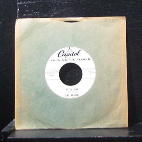 Ray Anthony And His Orchestra - Peter Gunn - 7" Vinyl 45 Record [Vinyl] Ray Anth