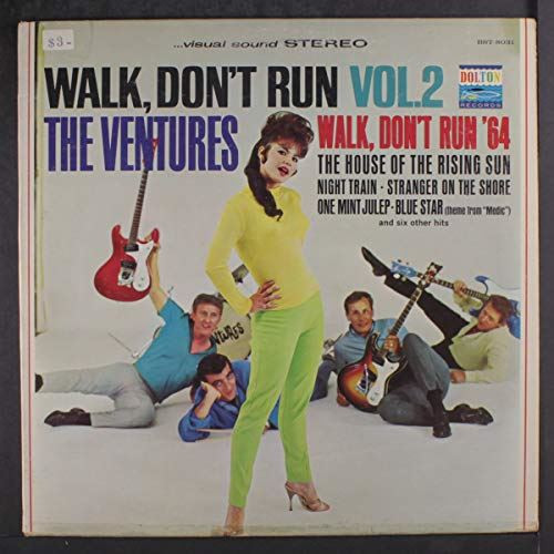 The Ventures-"Walk Don't Run Vol. 2" 1964 Original SURF LP MONO