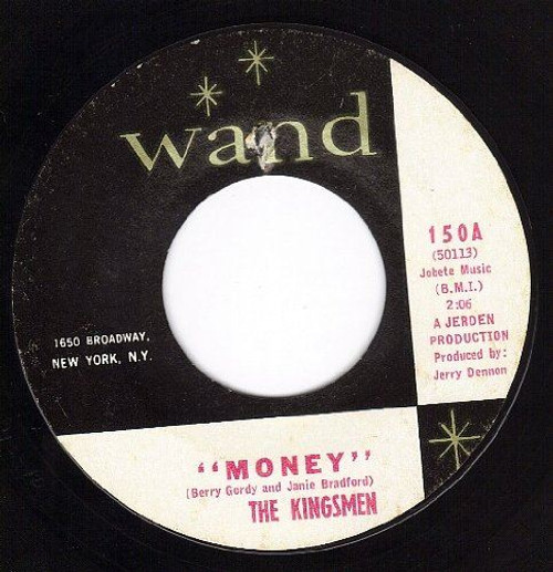 Money/Bent Scepter (VG+/VG 45 rpm) The Kingsmen