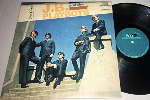 J.B. and The Playboys-Self-Titled 1965 AUTOGRAPHED SIGNED Beat Garage LP CANADA 