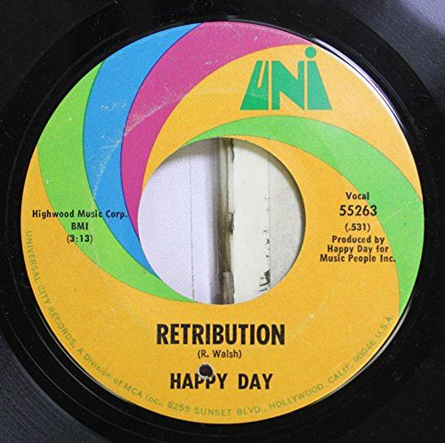 Happy Day 45 RPM Retribution / Everybody I Love You