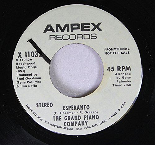 The Grand Piano Company 45 RPM Esperanto / Esperanto
