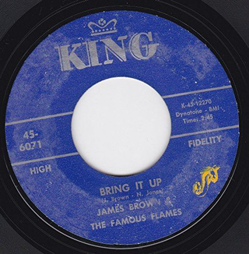 45vinylrecord Bring It Up/Nobody Knows (7"/45 rpm) James Brown And The Famous Fl