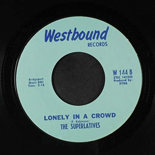 The Superlatives-I Don't Know How/Lonely in a Crowd DETROIT NORTHERN SOUL 45