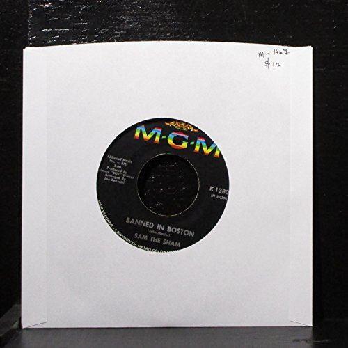 Sam The Sham - Banned In Boston/Money's My Problem - 7" Vinyl 45 Record [Vinyl] 