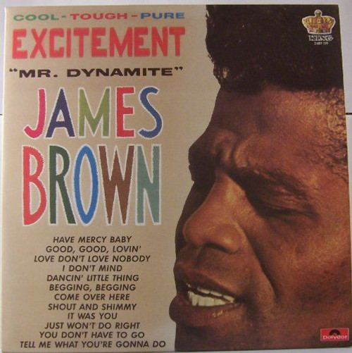 James Brown-"Excitement Mr. Dynamite" KING Black Label MONO LP