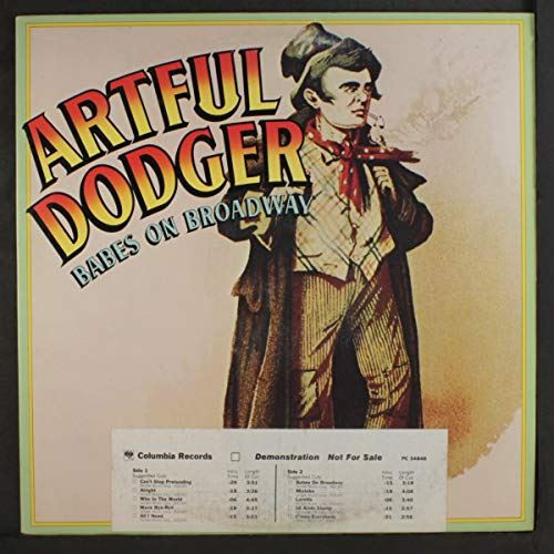 Artful Dodger-"Babes on Broadway" WHITE-LABEL PROMO LP Power-Pop