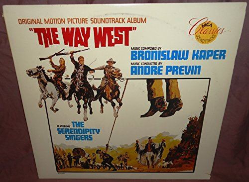 "The Way West"- Original Soundtrack LP 1967 Re. SERENDIPITY SINGERS ANDRE PREVIN