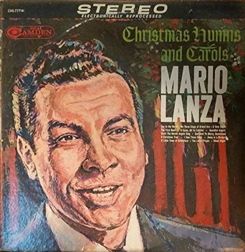 Christmas Hymns and Carols Vinyl Lp Record Album Mario Lanza