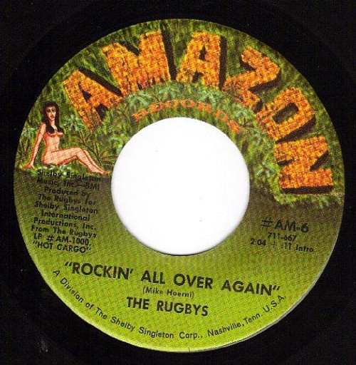 Rockin All Over Again/Juditha Gina (NM 45 rpm) The Rugbys