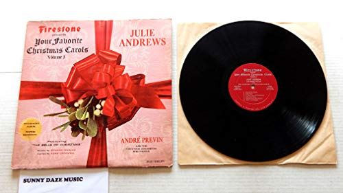 Julie Andrews-Firestone Presents Your Favorite Christmas Carols Volume 5 1966 LP