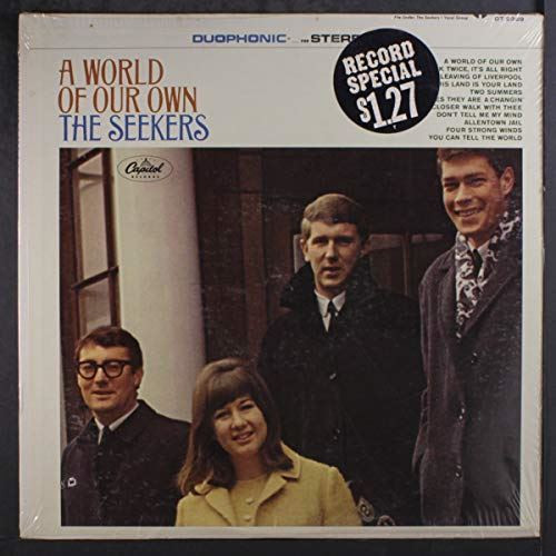 The Seekers-"A World of Our Own" 1965 Original LP Duophonic Stereo SHRINK!