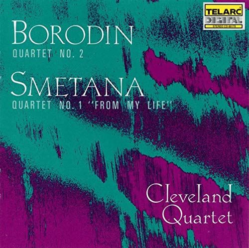 Borodin: Quartet No. 2 / Smetana: Quartet No. 1 "From My Life" [Audio CD] Alexan