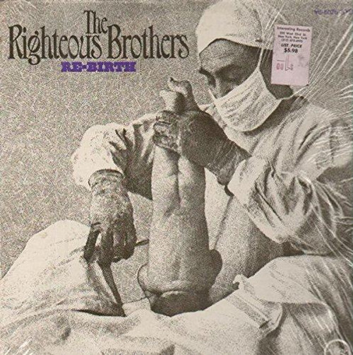 Righteous Brothers-"Re-Birth" 1969 YELLOW-LABEL PROMO LP