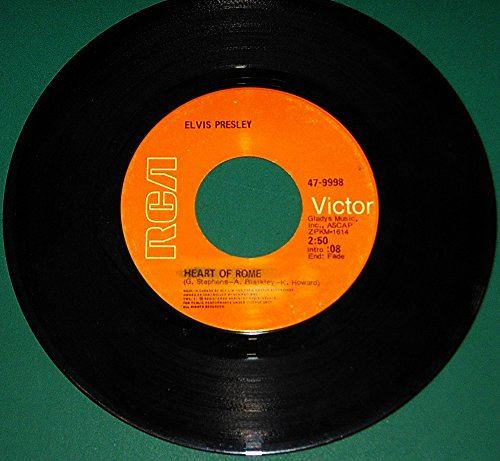 Elvis Presley-"I'm Leavin'/Heart of Rome" 1971 Original 45rpm 