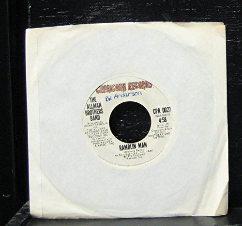 The Allman Brothers Band-"Ramblin Man" 1973 Original 45 DICKIE BETTS