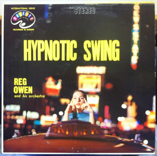 Reg Owen-"Hypnotic Swing" 1960 MISPRINT LP INNER SLEEVE Space-Age Pop Jazz