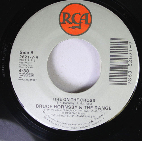 Bruce Hornsby &The Range-"Across The River" 1990 Original 45 SLEEVE NM!