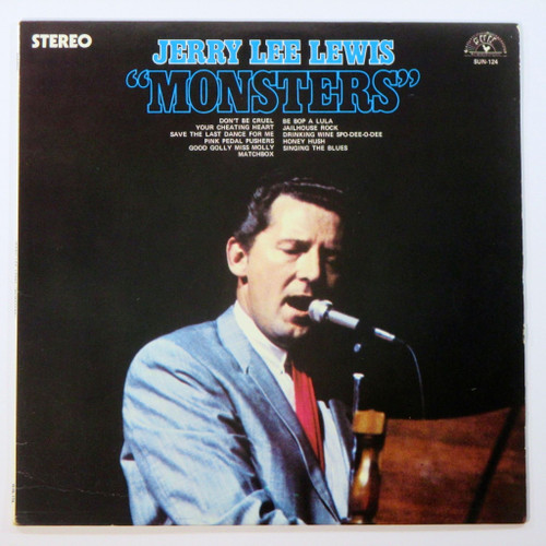 Jerry Lee Lewis-"Monsters" 1971 Original SUN Rockabilly LP R.I.P.