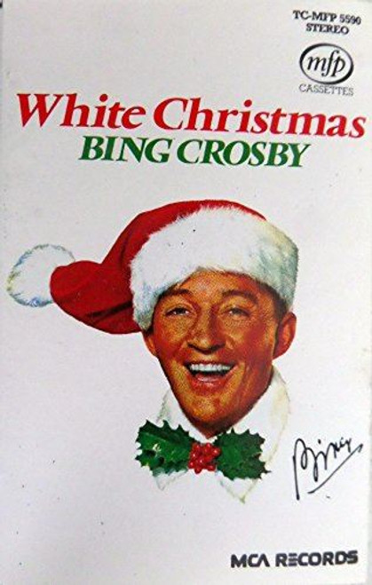 Bing Crosby-"White Christmas" GERMAN Import CASSETTE TAPE Record Club Edition