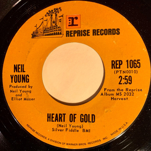 Neil Young-"Heart of Gold" 1971 Original 45rpm