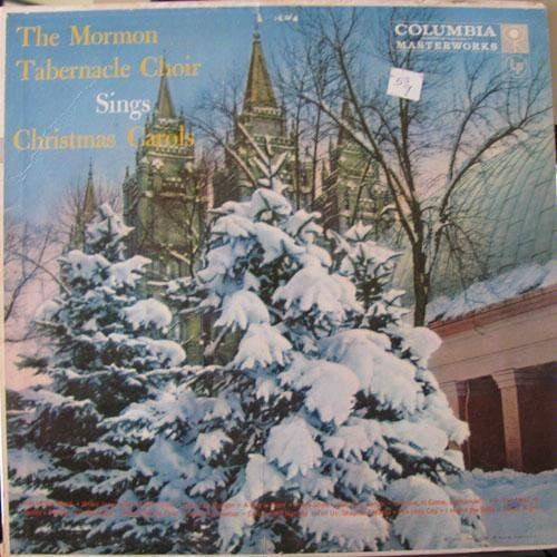 The Mormon Tabernacle Choir-"Sings Christmas Carols" 1957 LP SPENCER CORNWALL