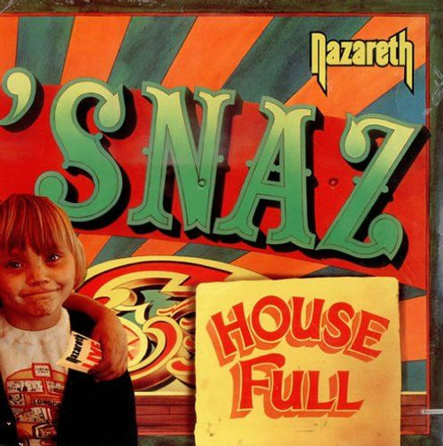 Nazareth-"'Snaz" 1981 Original 2LP SHRINK HYPE STICKER INNERS Hard Rock