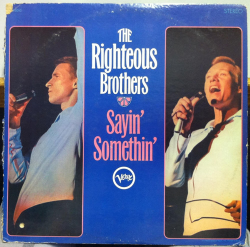 The Righteous Brothers-"Sayin' Somethin'" 1967 Original VERVE MONO LP