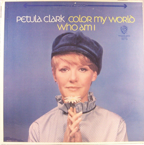 Petula Clark-"Color My World" 1967 Original LP STEREO Excellent!