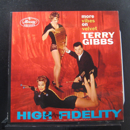 Terry Gibbs-"More Vibes on Velvet" 1959 Original LP MONO CHEESECAKE